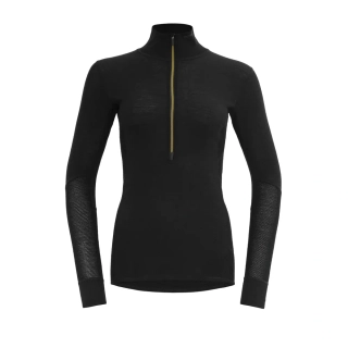 W Triko DEVOLD WOOL MESH 190 ZIP NECK
